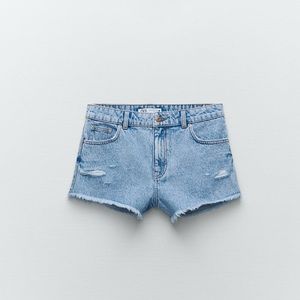 Zara denim short brand new with the tag